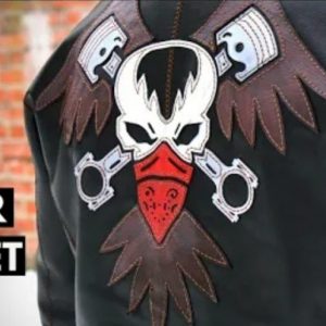 Выкройка мужской кожаной куртки