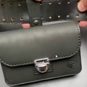 Выкройка для маленькой кожаной сумки через плечо