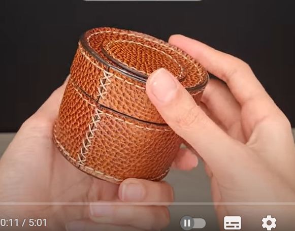 skrinshot-11-01-2023-212207.jpg Выкройка кожаной шкатулки для хранения украшений.