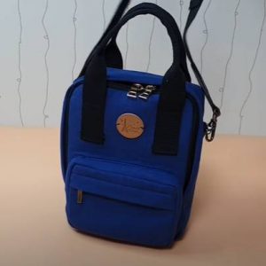 Выкройка для тканевой слинг-сумки через плечо.