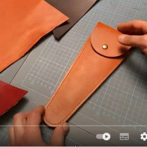 Выкройка кожаного чехла для суппортов.