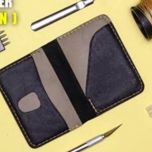 Узор для визитницы в минималистичном стиле.