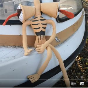 Выкройка для создания мягкой игрушки в виде Серебряной Головы.