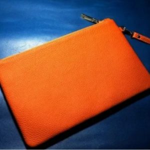 Выкройка кожаной папки для документов на ремешке