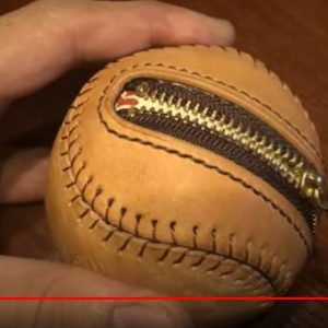 Выкройка кожаного портмоне с дизайном