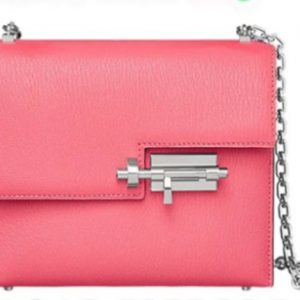 Выкройка женской кожаной сумки с застежкой.