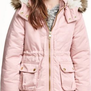 Выкройка для утепленной детской куртки-парки для размеров 104–140.