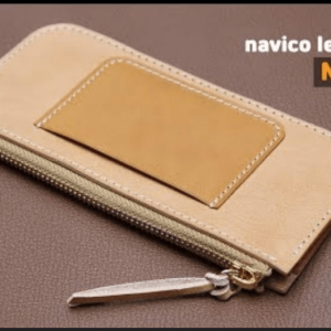 Выкройка кошелька на молнии с отделением для карточек.