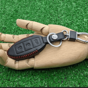 Выкройка кожаного чехла для ключей Infiniti.