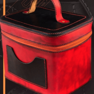 Выкройка большой кожаной дорожной сумки с ручкой