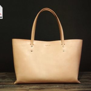 Выкройка кожаной сумки-шоппера.