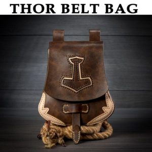 Выкройка кожаной сумки для ношения на поясном ремне