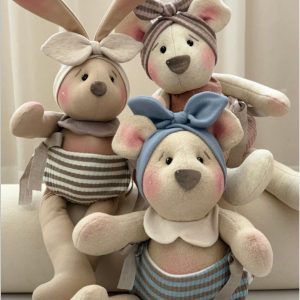 Выкройка мягкой игрушки из флиса