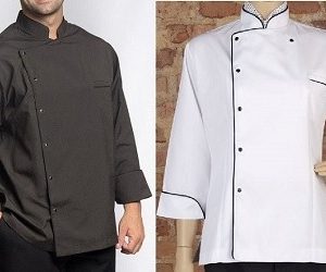 Выкройка униформы шеф-повара из ткани.