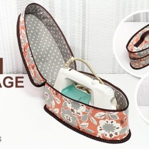 Выкройка для тканевого чехла для утюга.