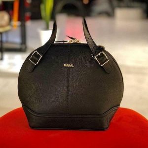 Выкройка для изготовления кожаной женской сумочки.