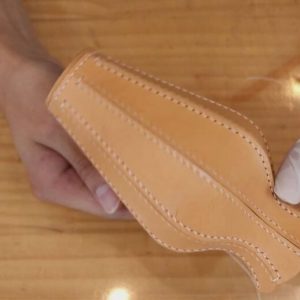 Выкройка для тонкой кожаной вазы