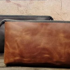 Выкройка косметички от Leathercraft Together.