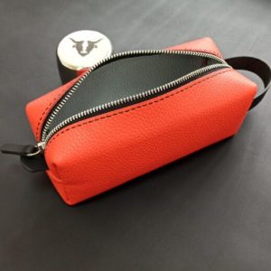 Выкройка кожаного нессера для различных аксессуаров.