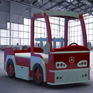 Макет для лазерной резки кровати в форме автомобиля