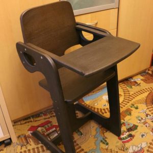 Макет стульчика для кормления детей для лазерной резки