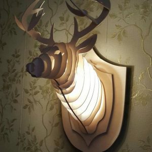 Элегантное бра в виде оленя