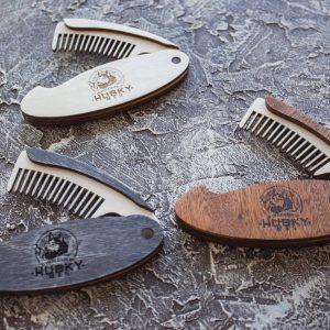 Макет гребня для лазерной резки с узором и деталями