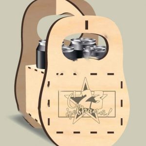 Гиря в форме мини-бара для пива