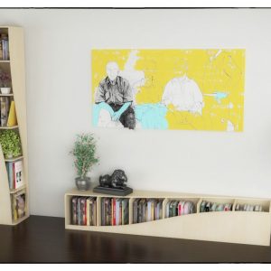 Макет длинной полки для лазерной резки