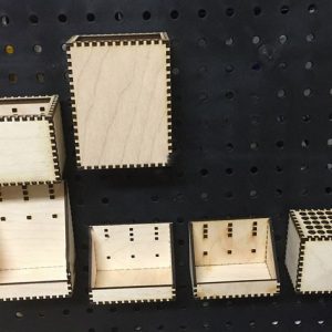 Ящики для хранения с лазерной резкой - элегантные и функциональные контейнеры для разных предметов.