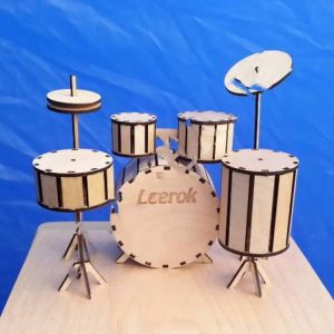 Макет лазерной резки для модели барабанной установки