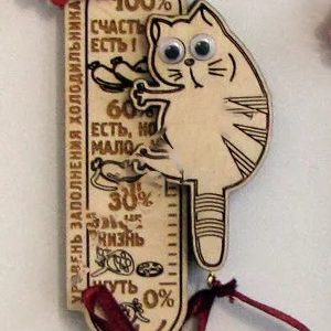 Магнит в форме кота