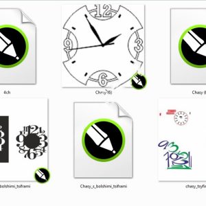 Набор часов с лазерной гравировкой – элегантный и современный дизайн