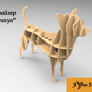 Милый органайзер в форме собачки