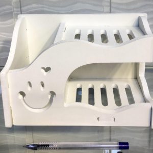 Органайзер в форме смайлика для хранения канцелярских принадлежностей