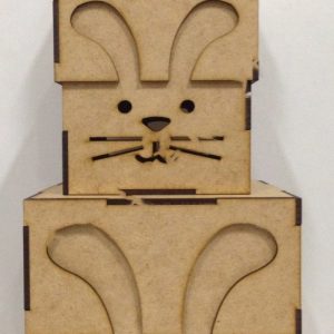 Креативная коробка в форме зайца