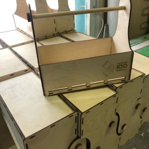 Изящное лукошко для хранения мелочей