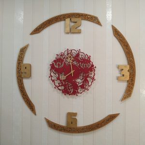 Часы с круглым циферблатом