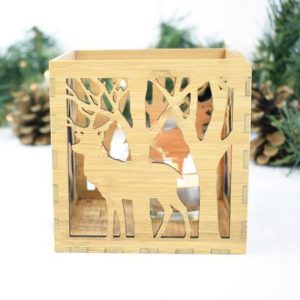 Коробка с лазерной резкой