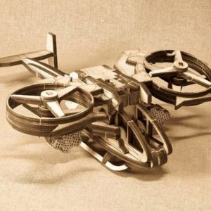 Макет летательного аппарата для лазерной резки