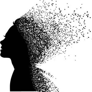 Элегантная гравировка с изображением девушки