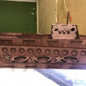 Элегантный мини-бар в форме корабля