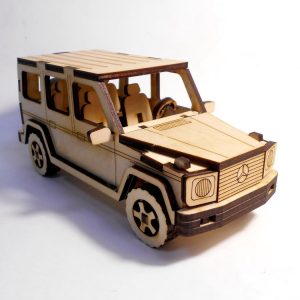 Макет 3D пазла в виде модели Mercedes-Benz G-Class