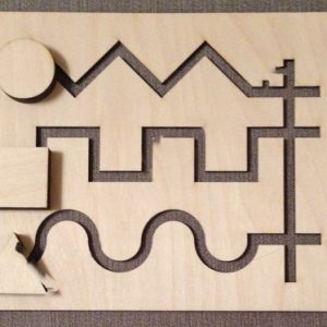 Яркая настольная игра "Лабиринт" для детей