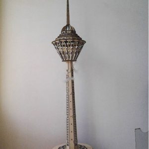 Макет модели Бордже Милад для лазерной резки