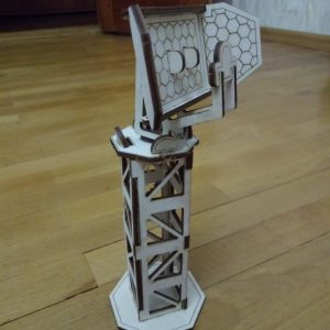 Модель вышки для лазерной резки