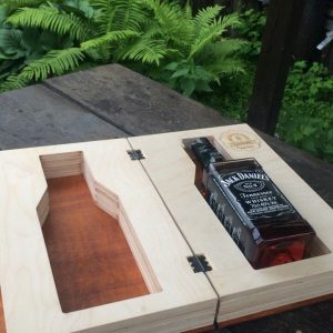 Макет для лазерной резки - бокс для виски