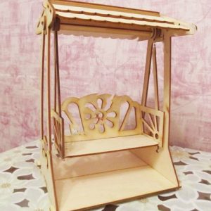 Макет лазерной резки качели для кукол