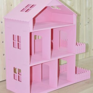 Домик для Барби с лазерной резкой