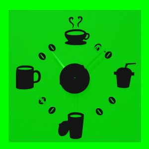 Макет для лазерной резки с дизайном настенных часов